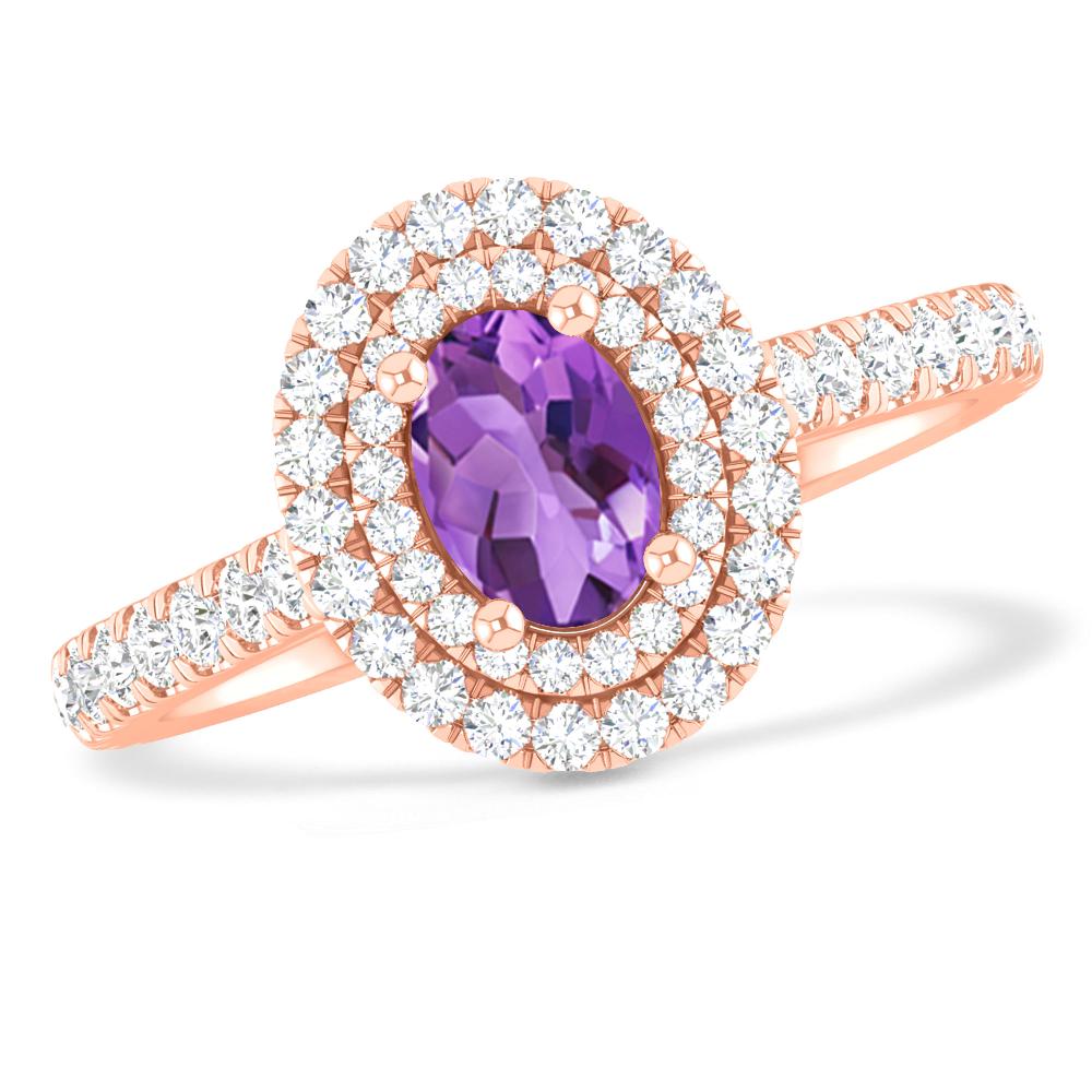 Rose Gold - Amethyst
