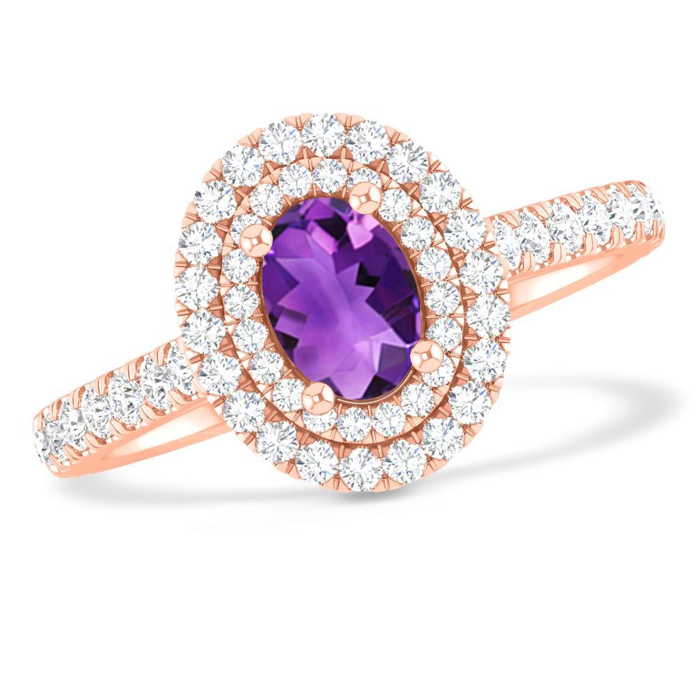 Rose Gold - Amethyst