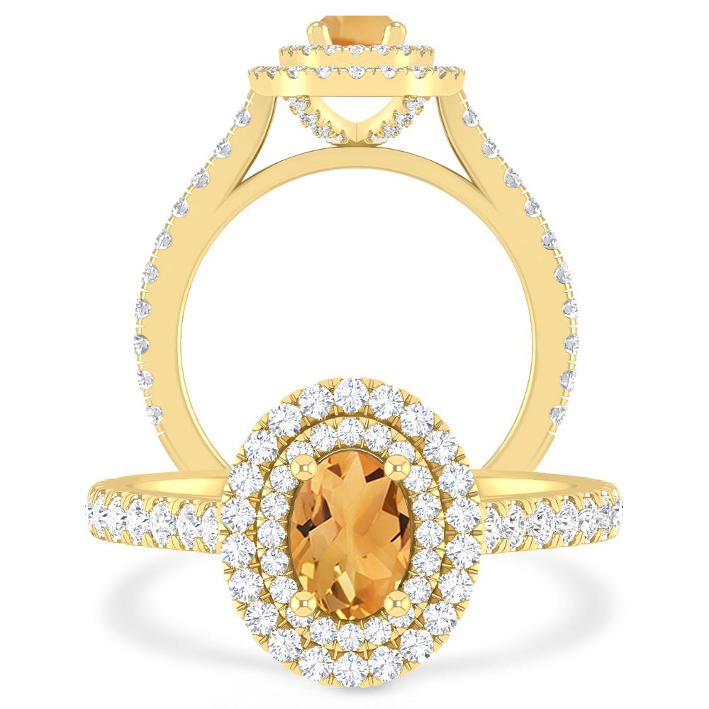 Yellow Gold - Citrine