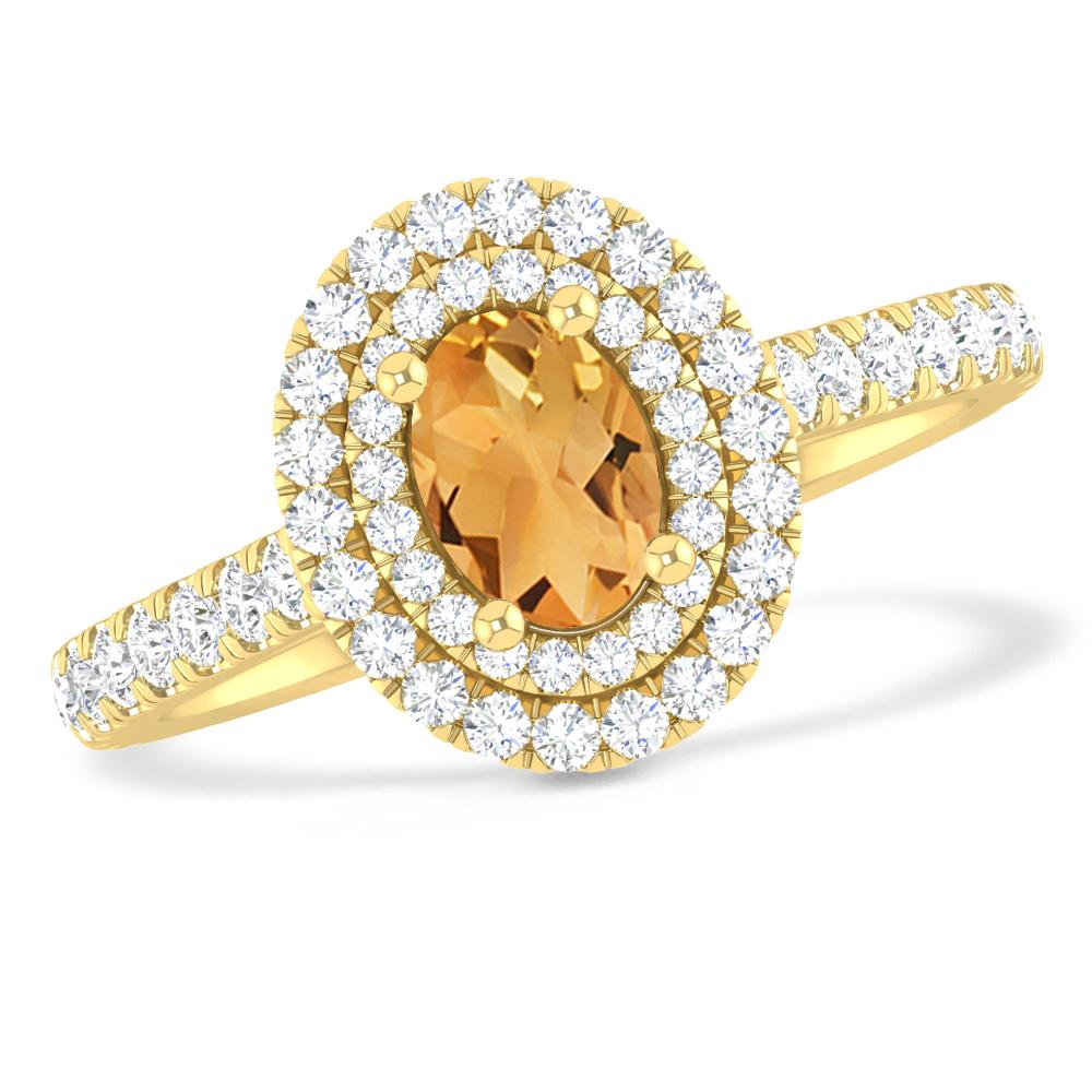 Yellow Gold - Citrine