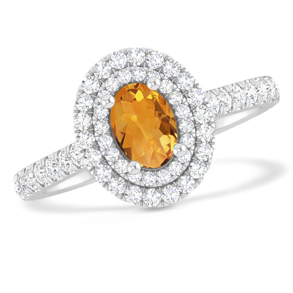 White Gold - Citrine