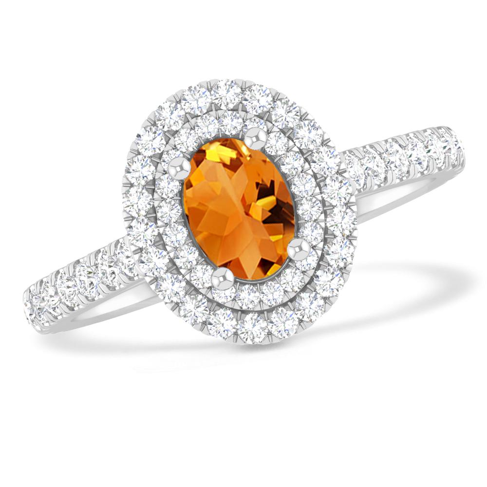 White Gold - Citrine