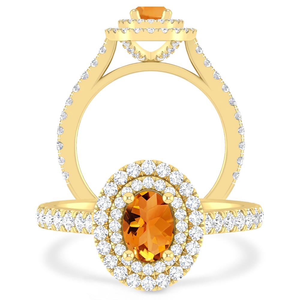 Yellow Gold - Citrine