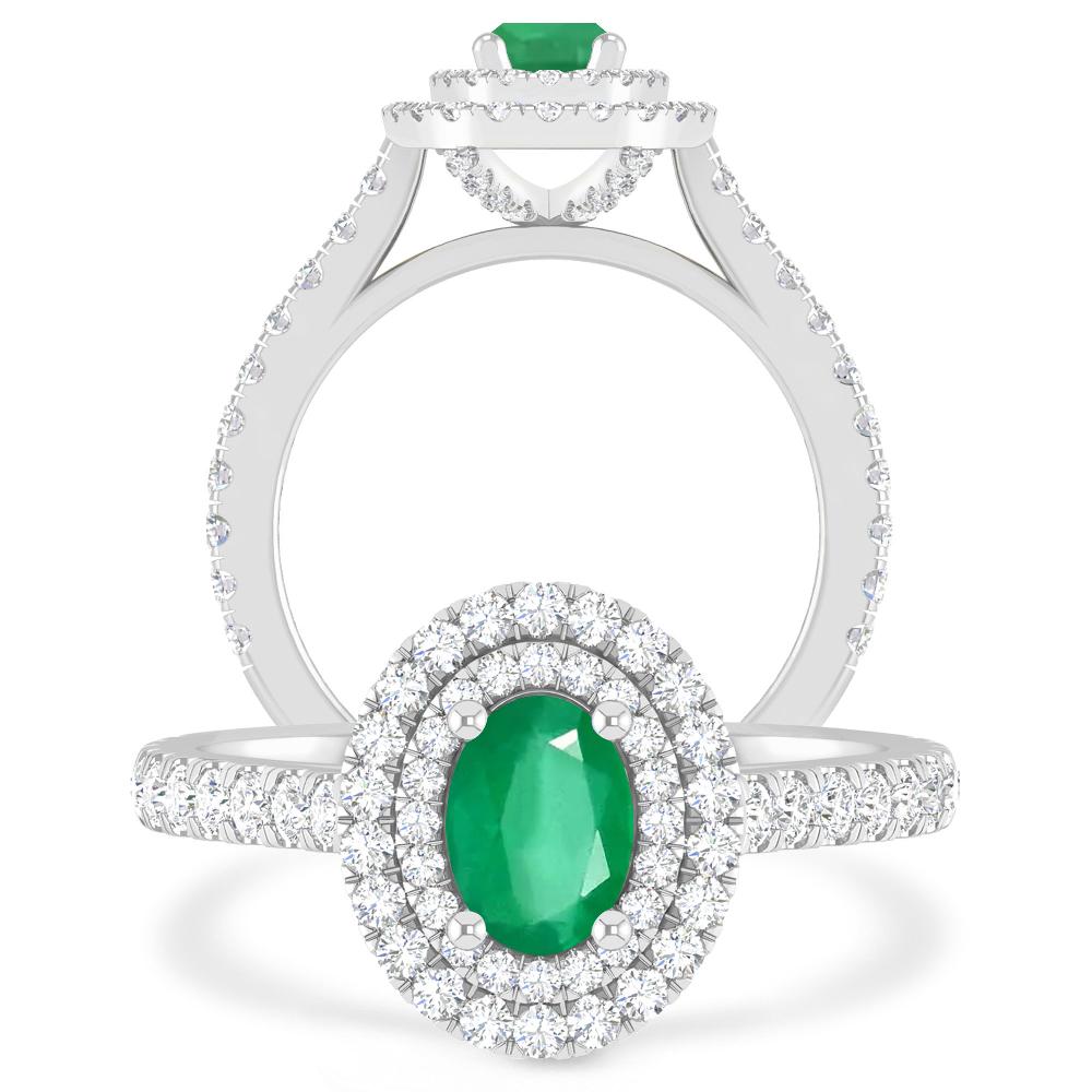 White Gold - Emerald