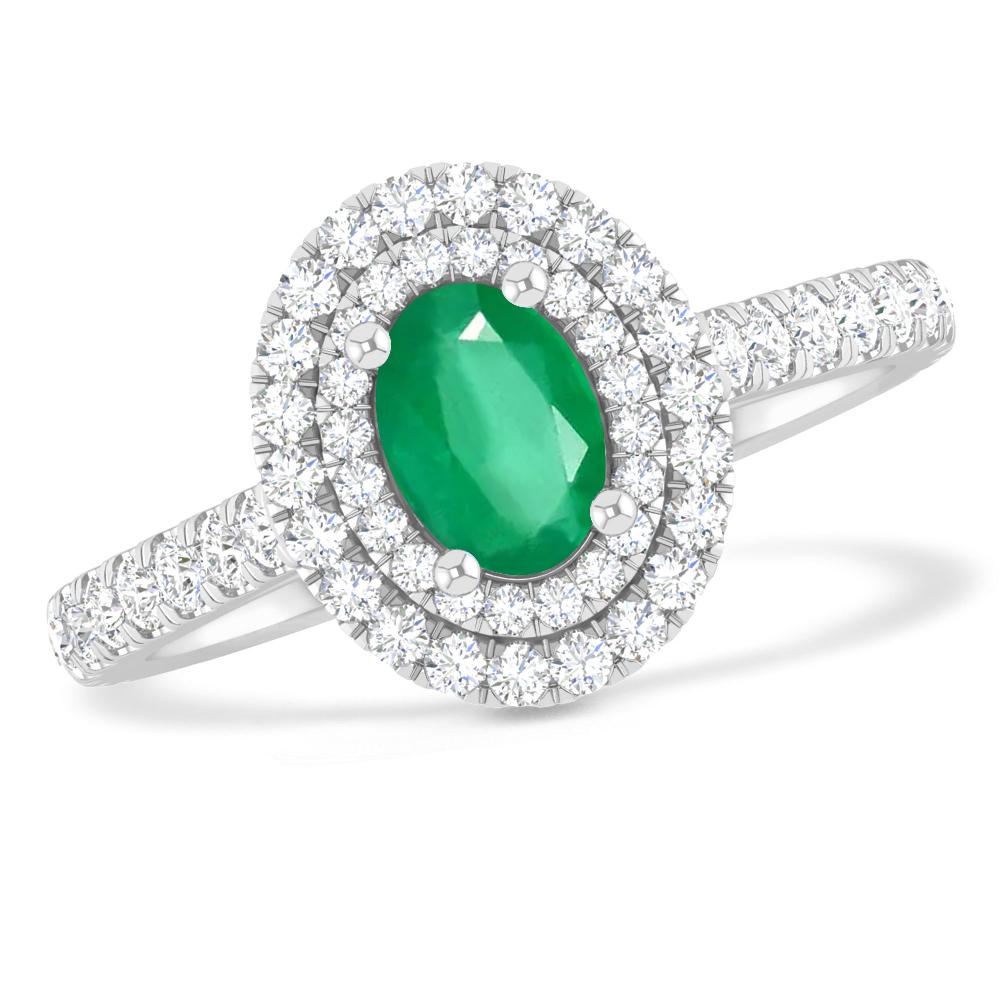 White Gold - Emerald