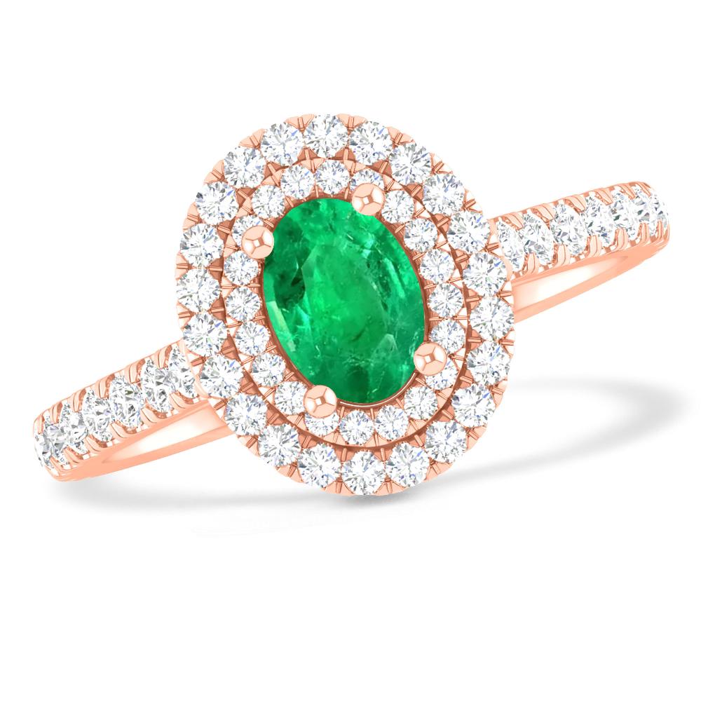 Rose Gold - Emerald