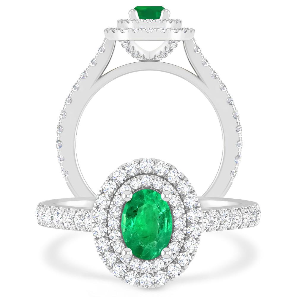 White Gold - Emerald