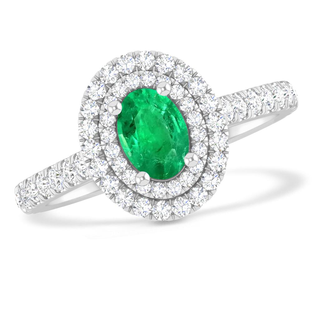 White Gold - Emerald