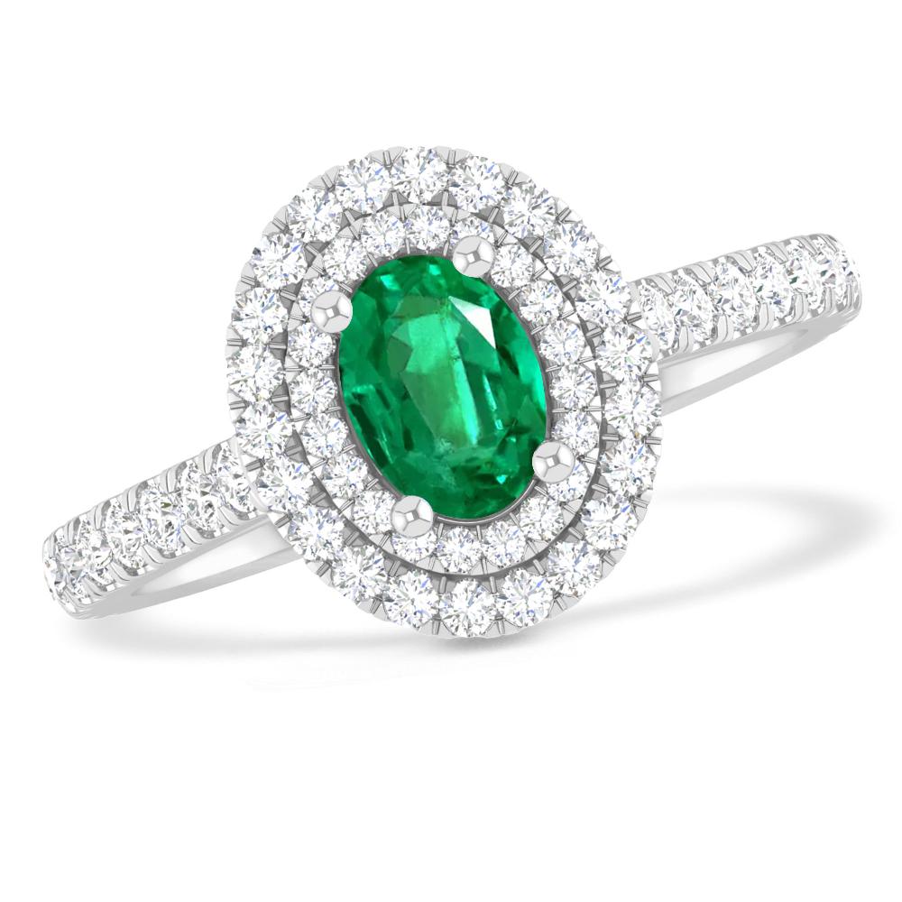 White Gold - Emerald