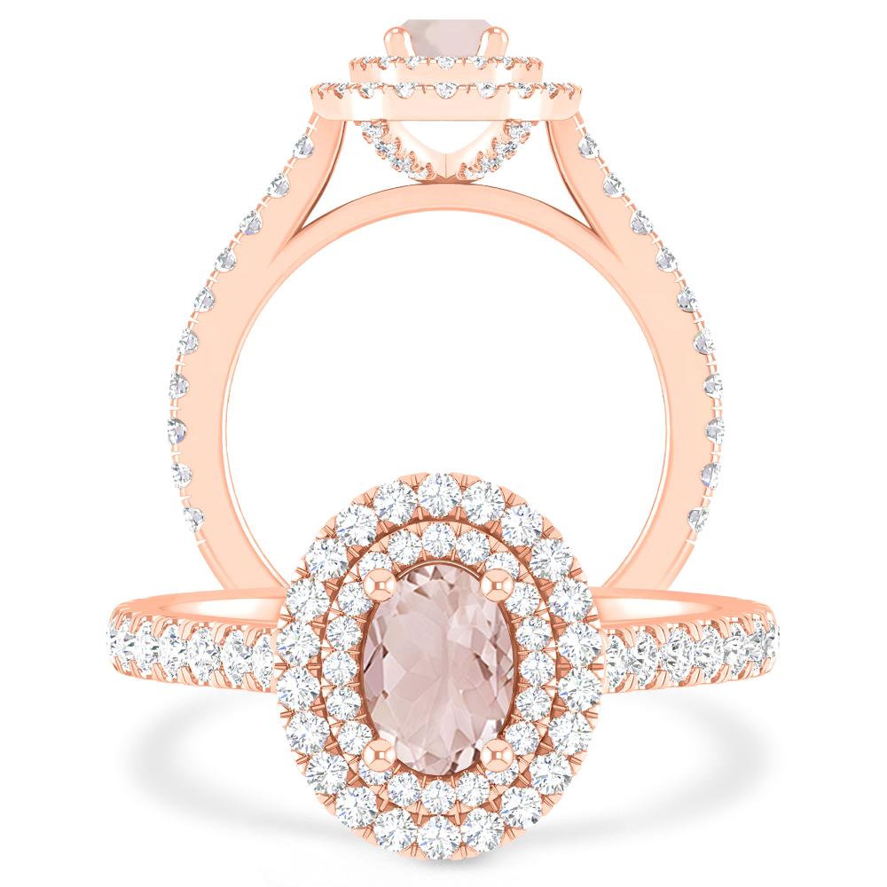 Rose Gold - Morganite