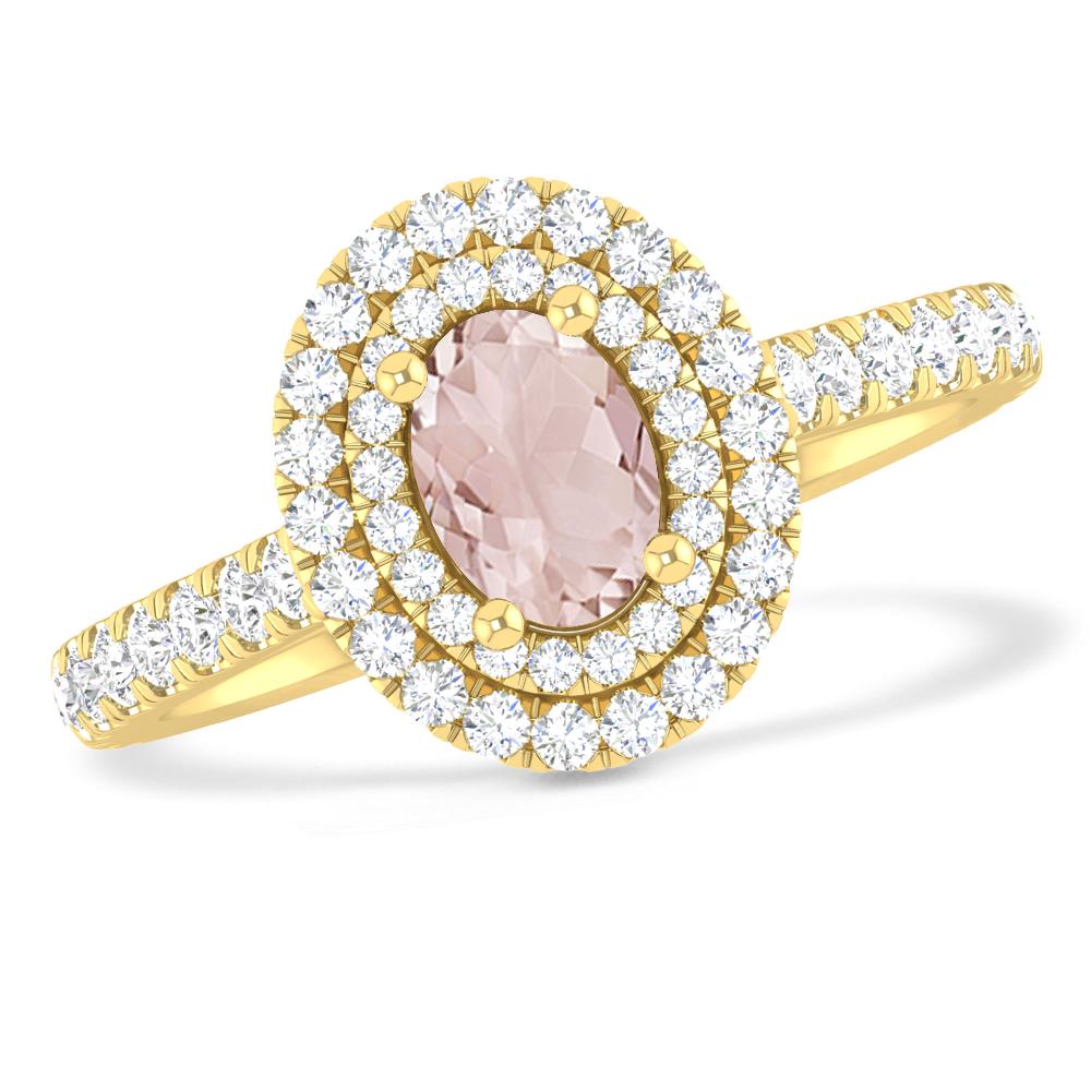 Yellow Gold - Morganite