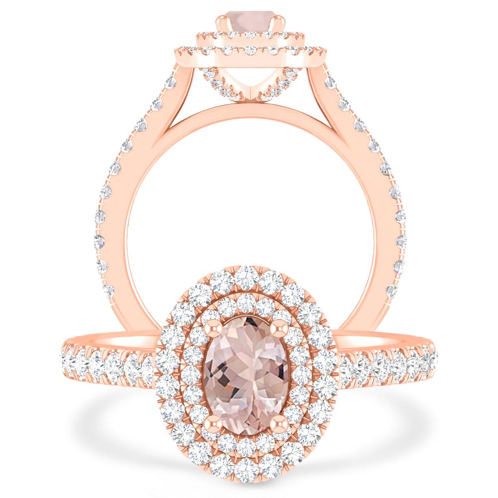 Rose Gold - Morganite