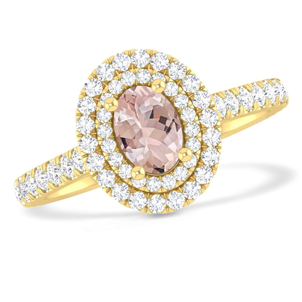 Yellow Gold - Morganite