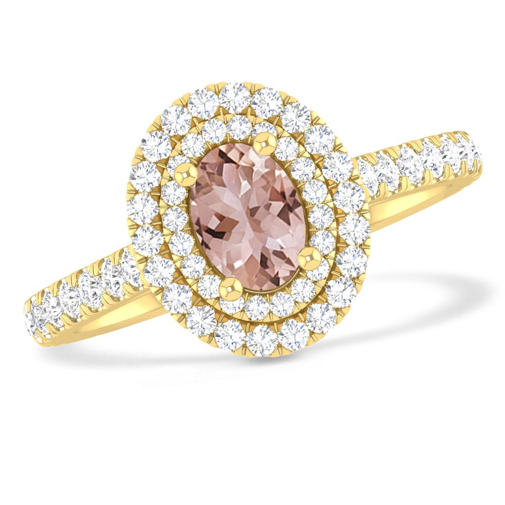 Yellow Gold - Morganite