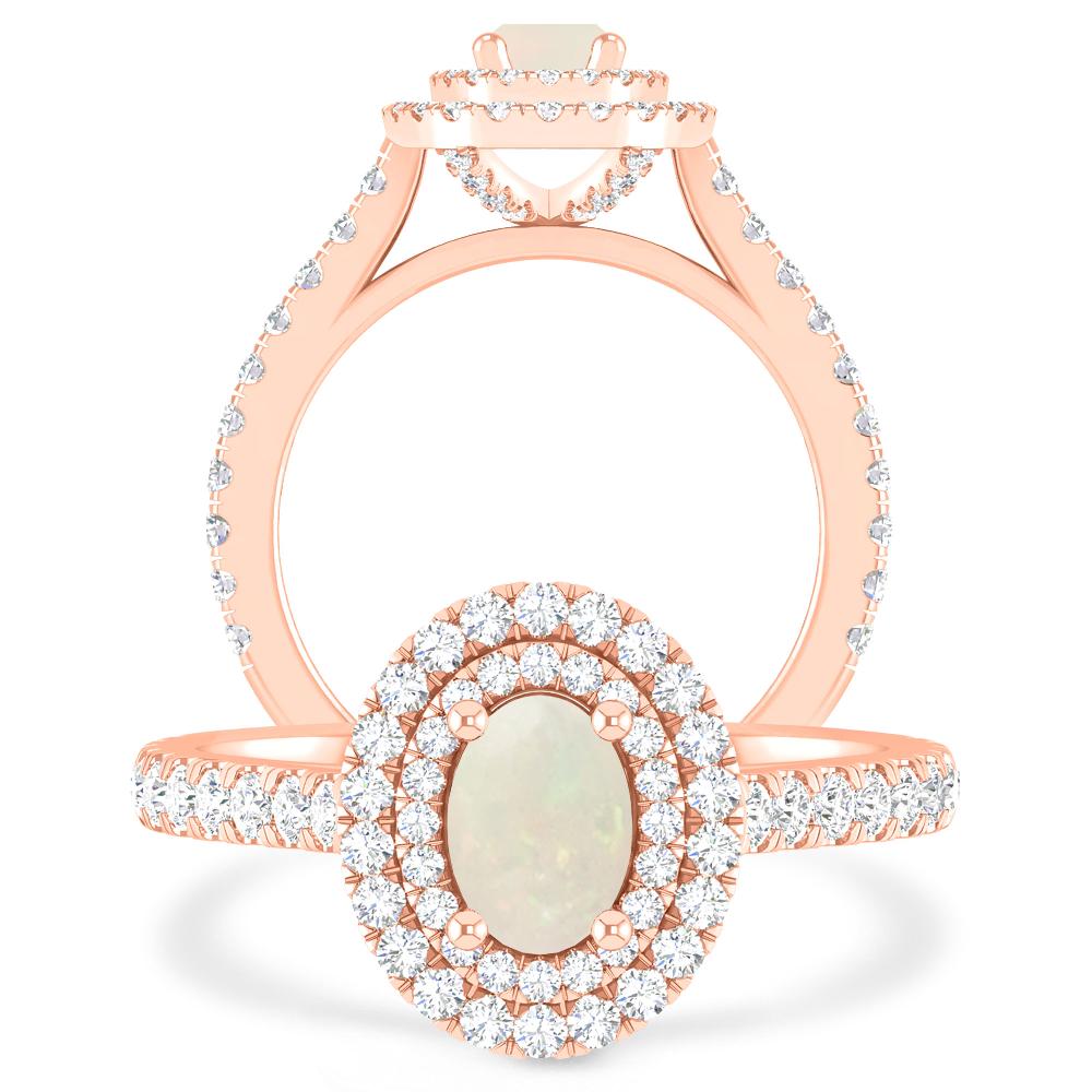 Rose Gold - Opal