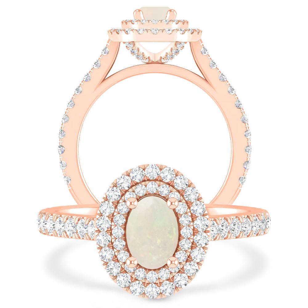 Rose Gold - Opal