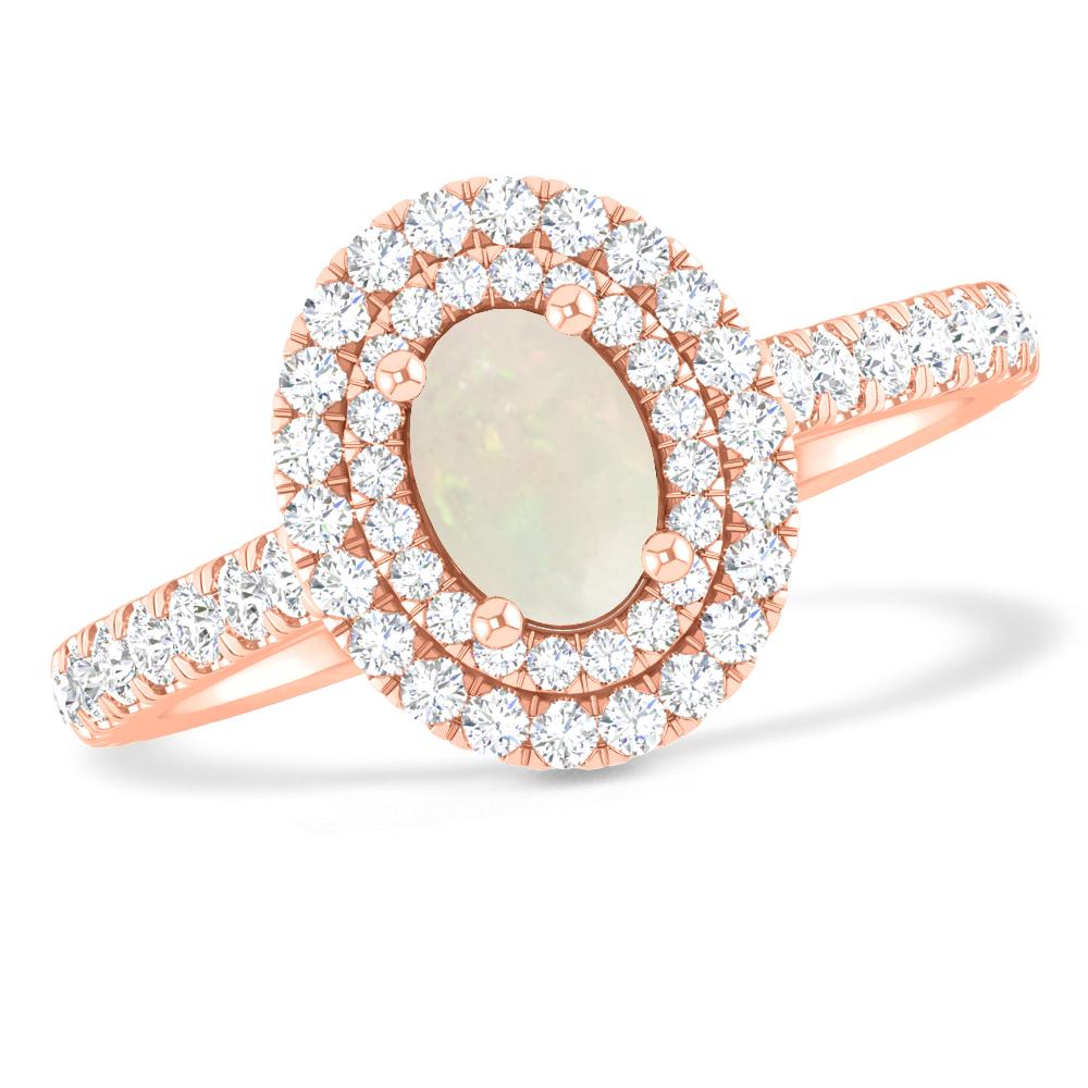 Rose Gold - Opal