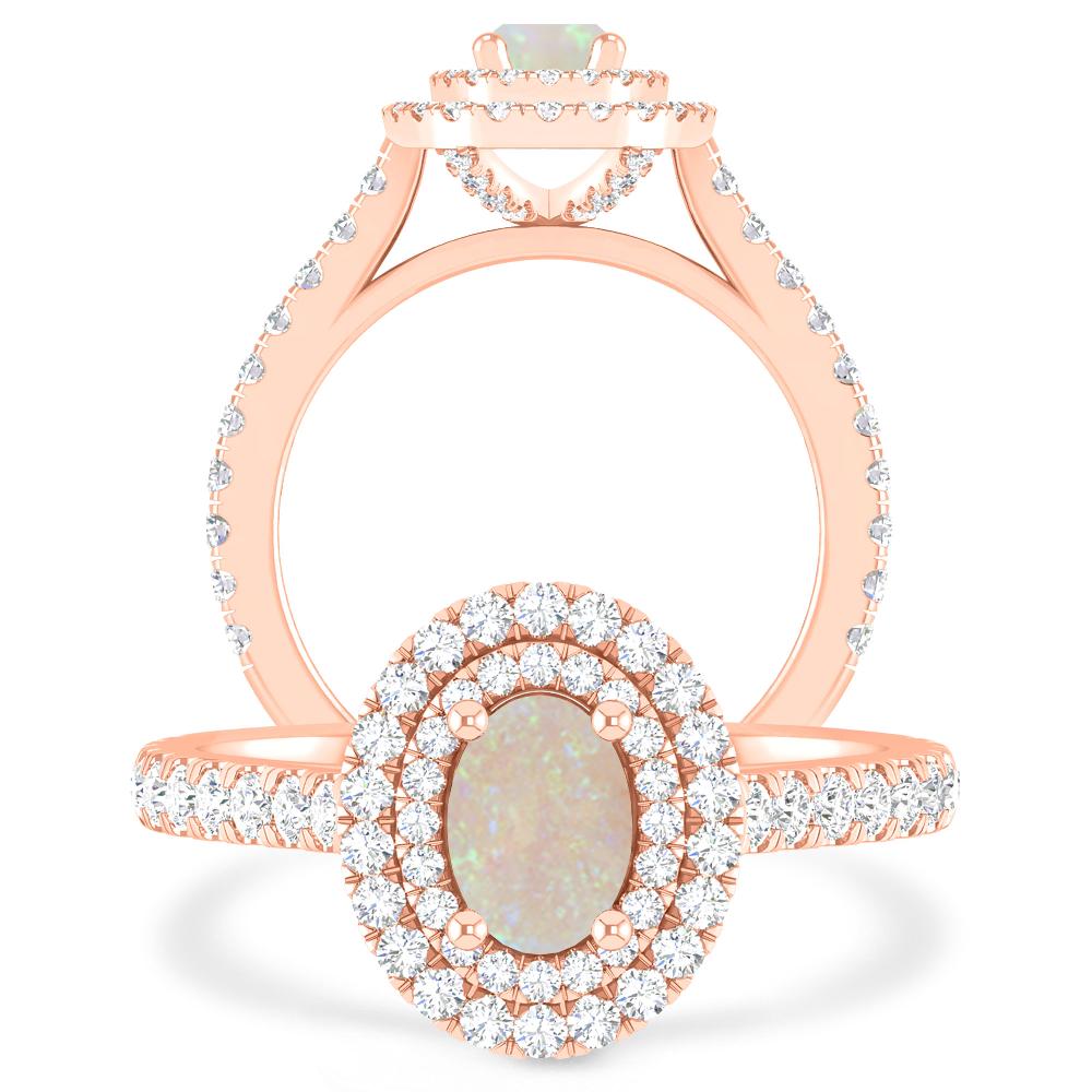 Rose Gold - Opal