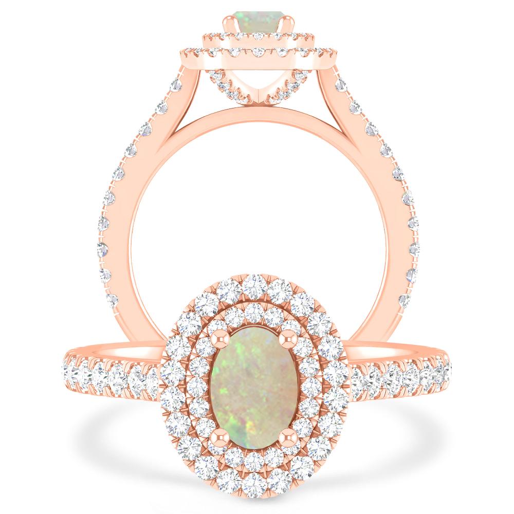 Rose Gold - Opal