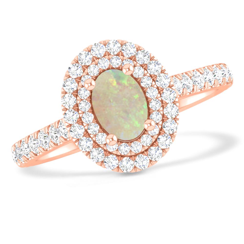 Rose Gold - Opal