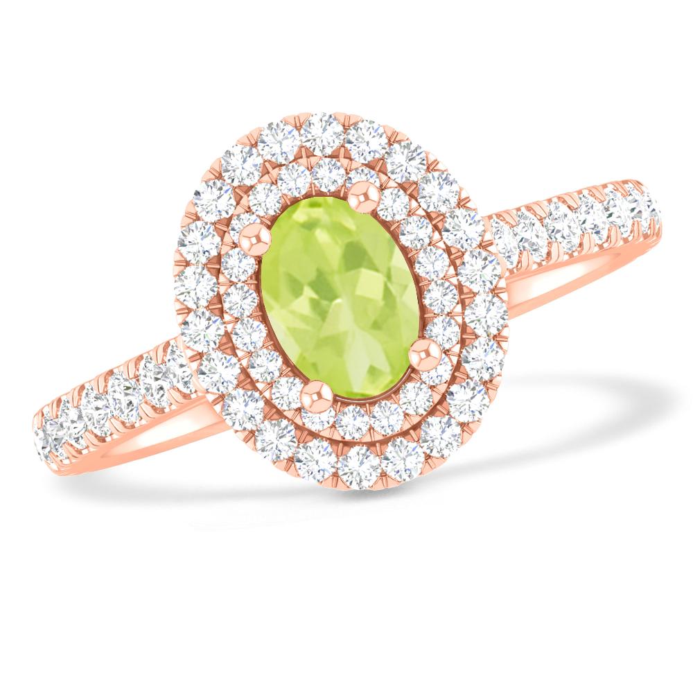 Rose Gold - Peridot