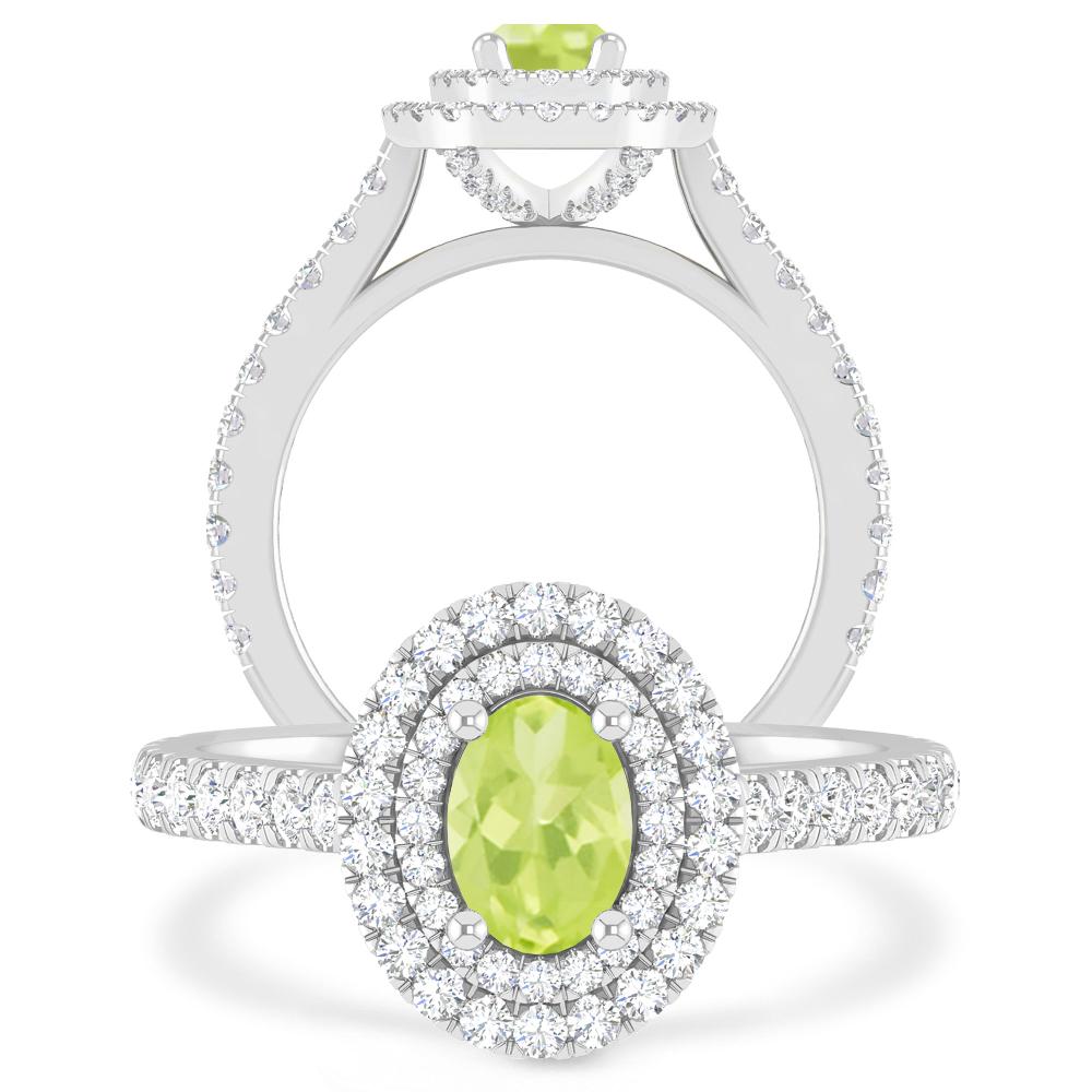 White Gold - Peridot