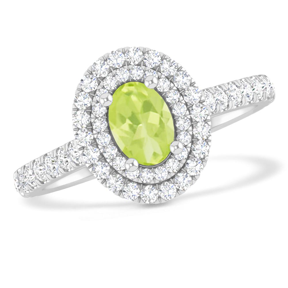 White Gold - Peridot