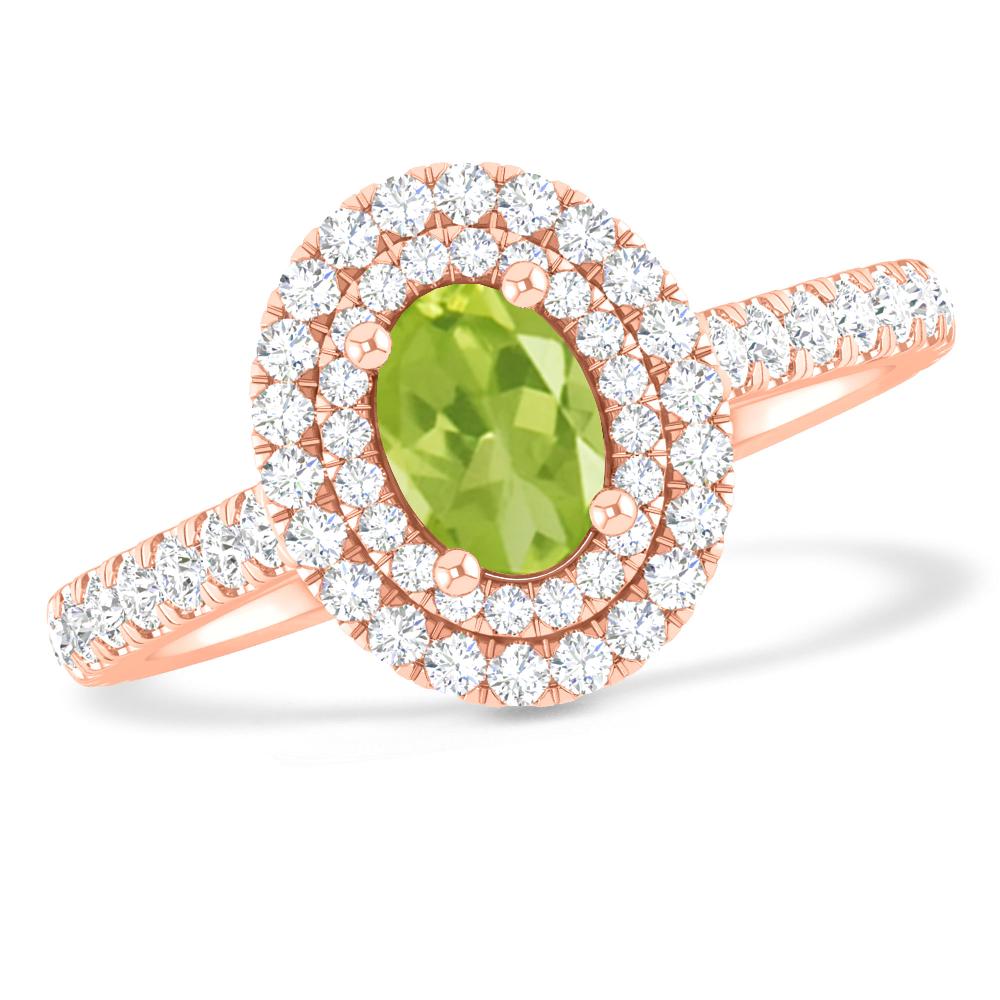 Rose Gold - Peridot