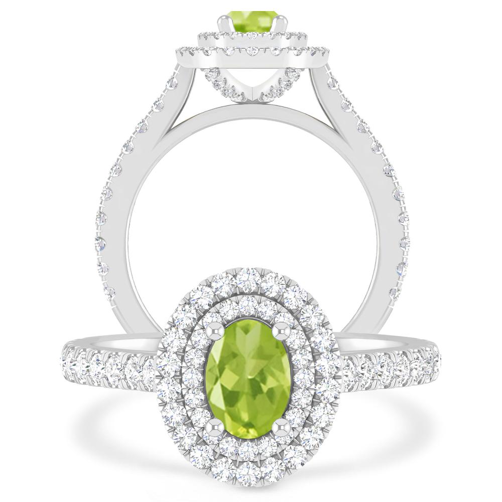 White Gold - Peridot