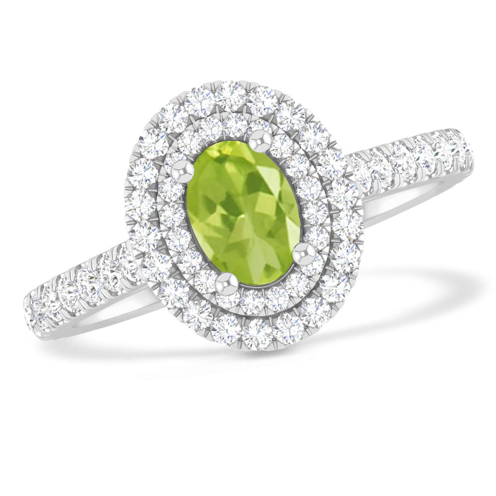 White Gold - Peridot