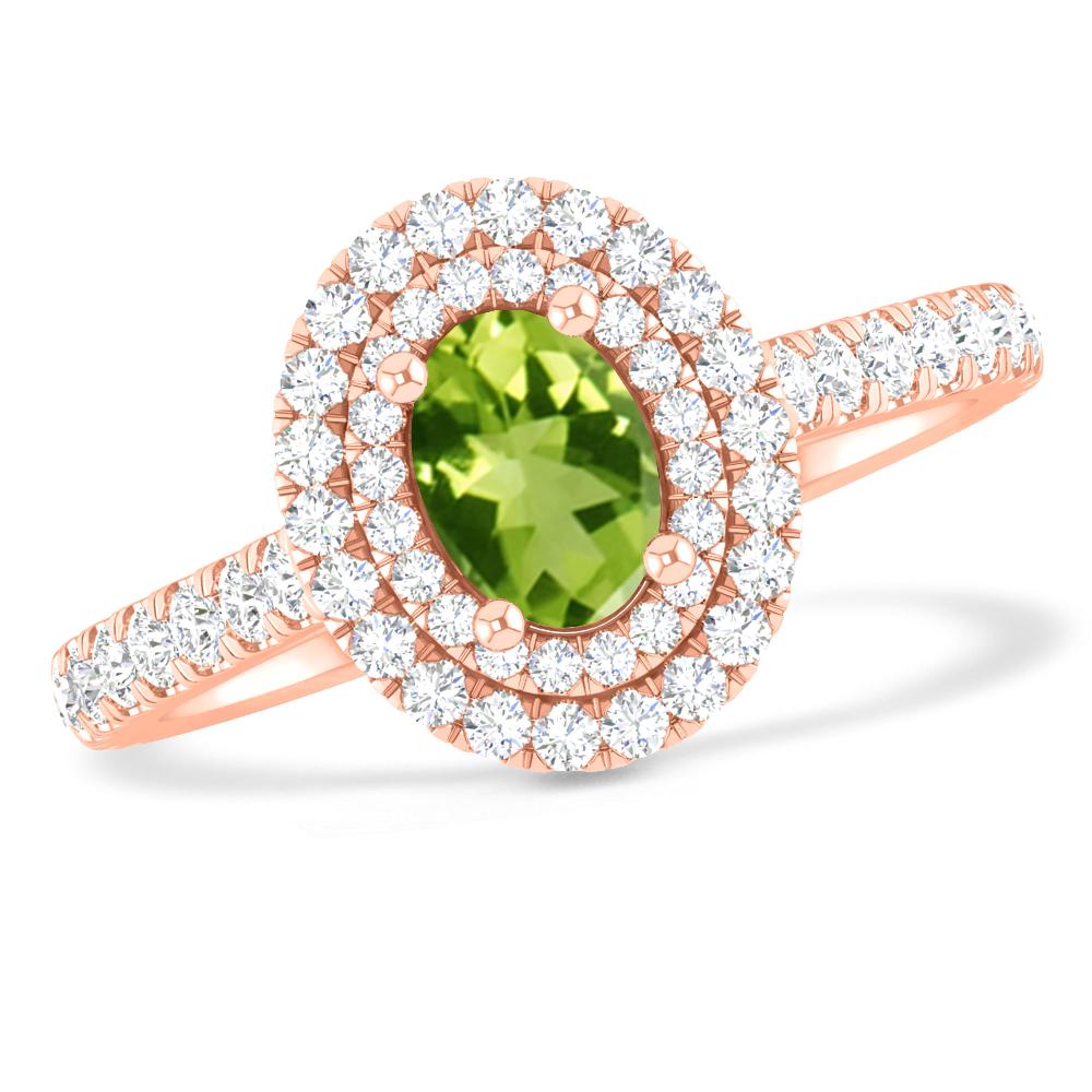 Rose Gold - Peridot