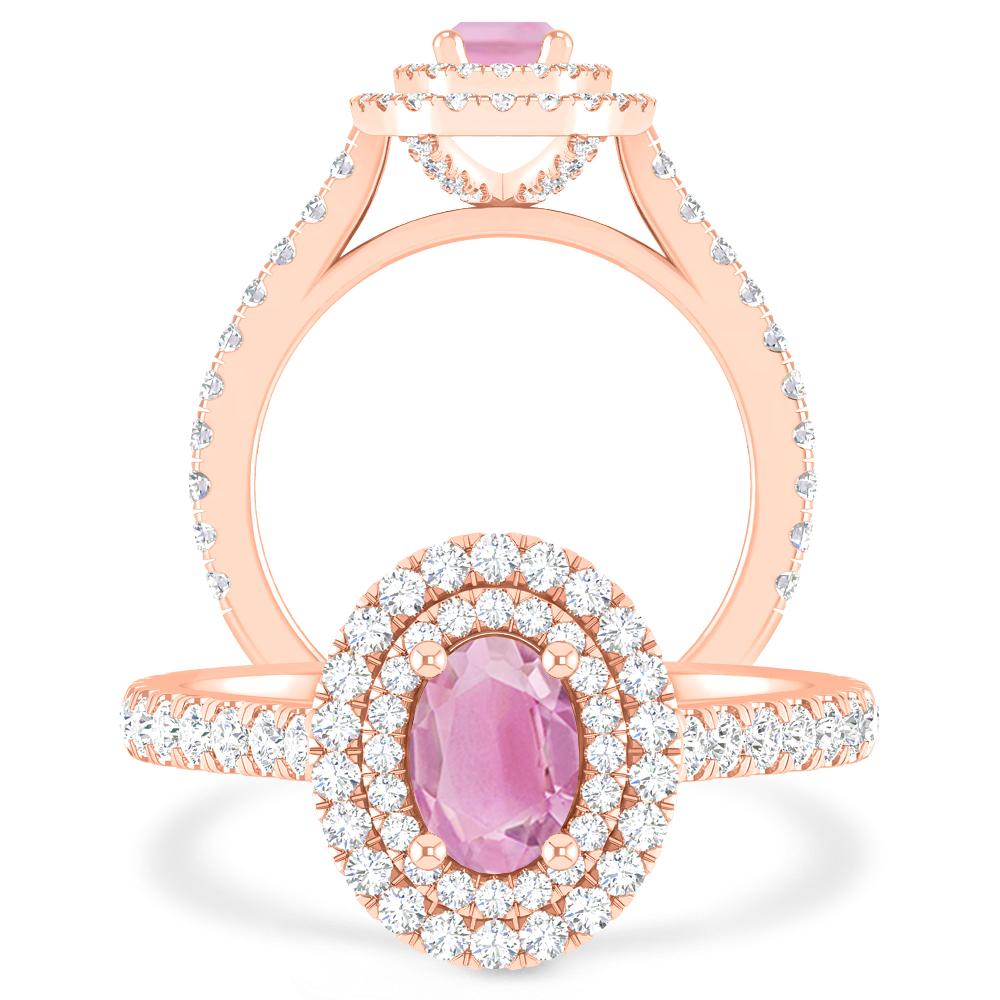 Rose Gold - Pink Tourmaline