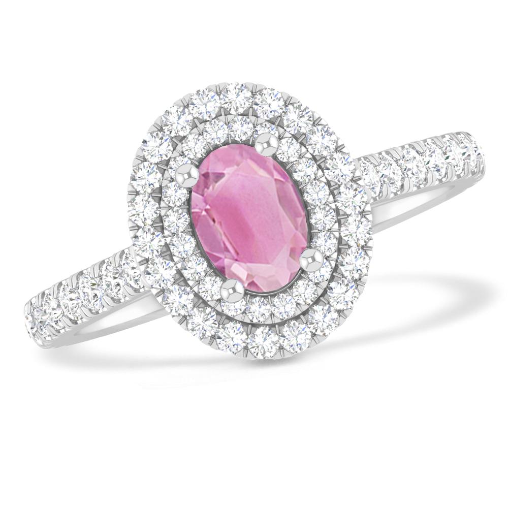 White Gold - Pink Tourmaline