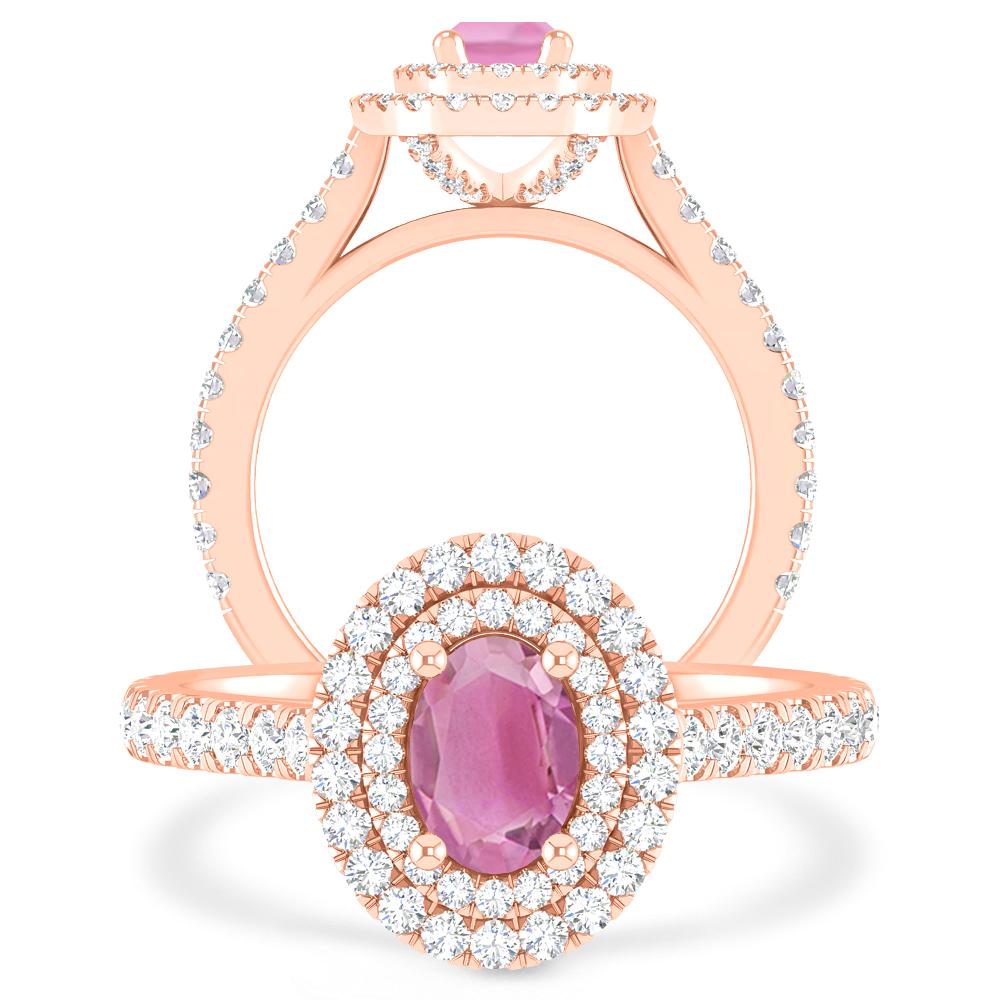 Rose Gold - Pink Tourmaline