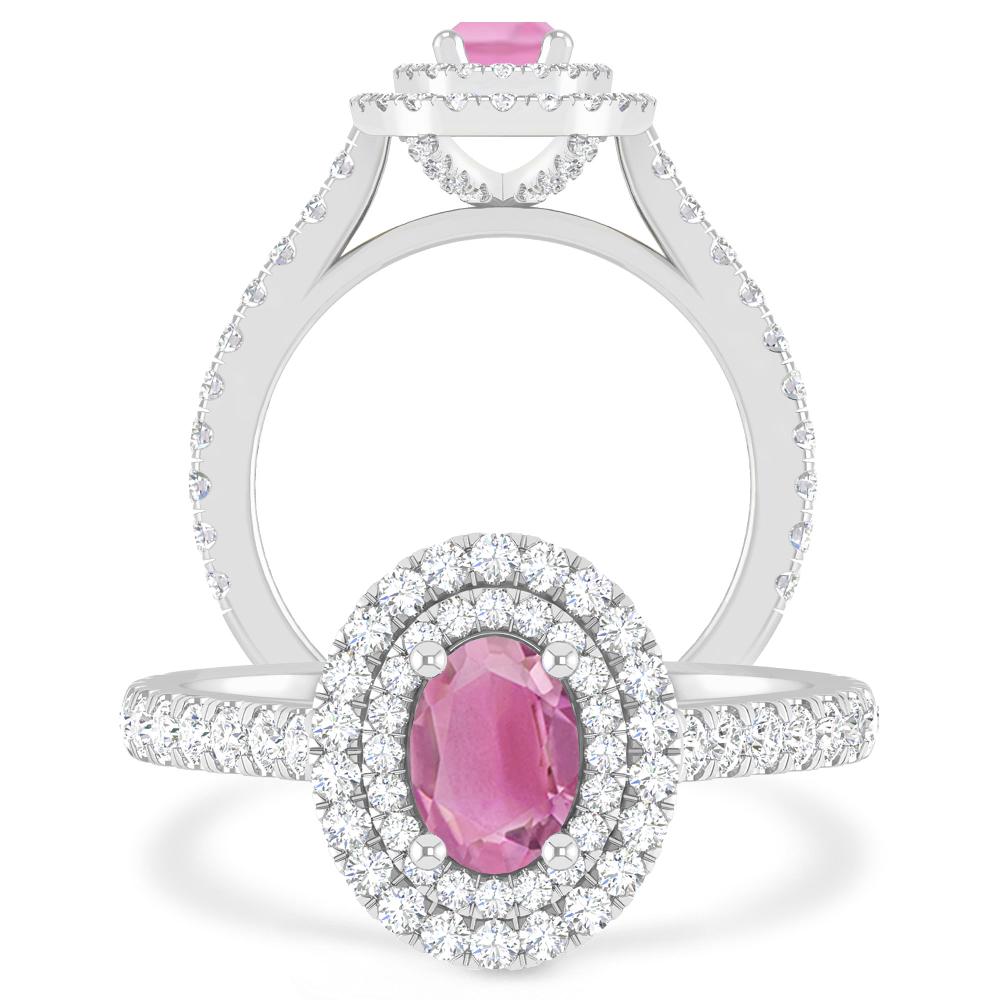 White Gold - Pink Tourmaline