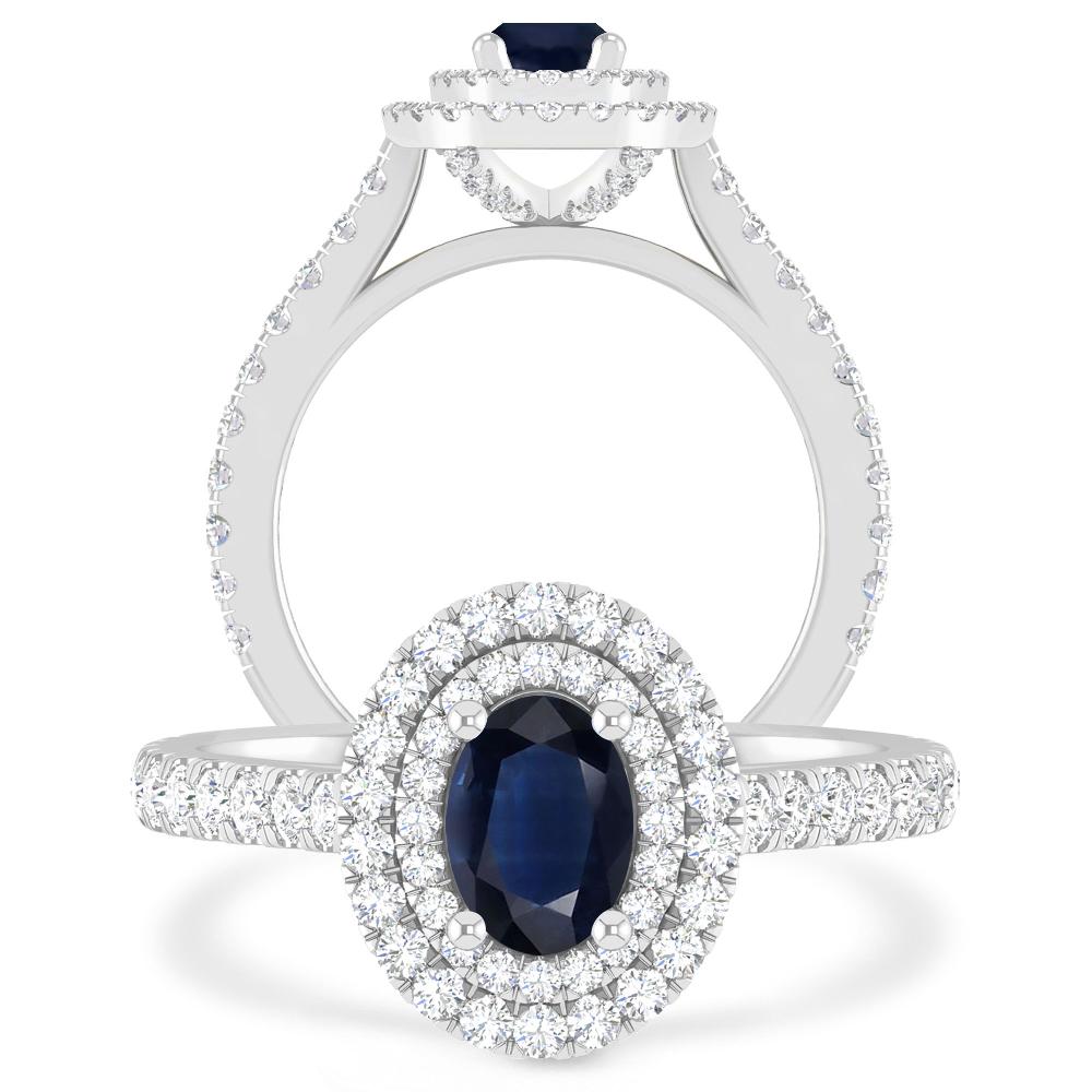 White Gold - Sapphire