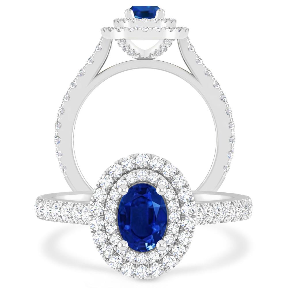 White Gold - Sapphire