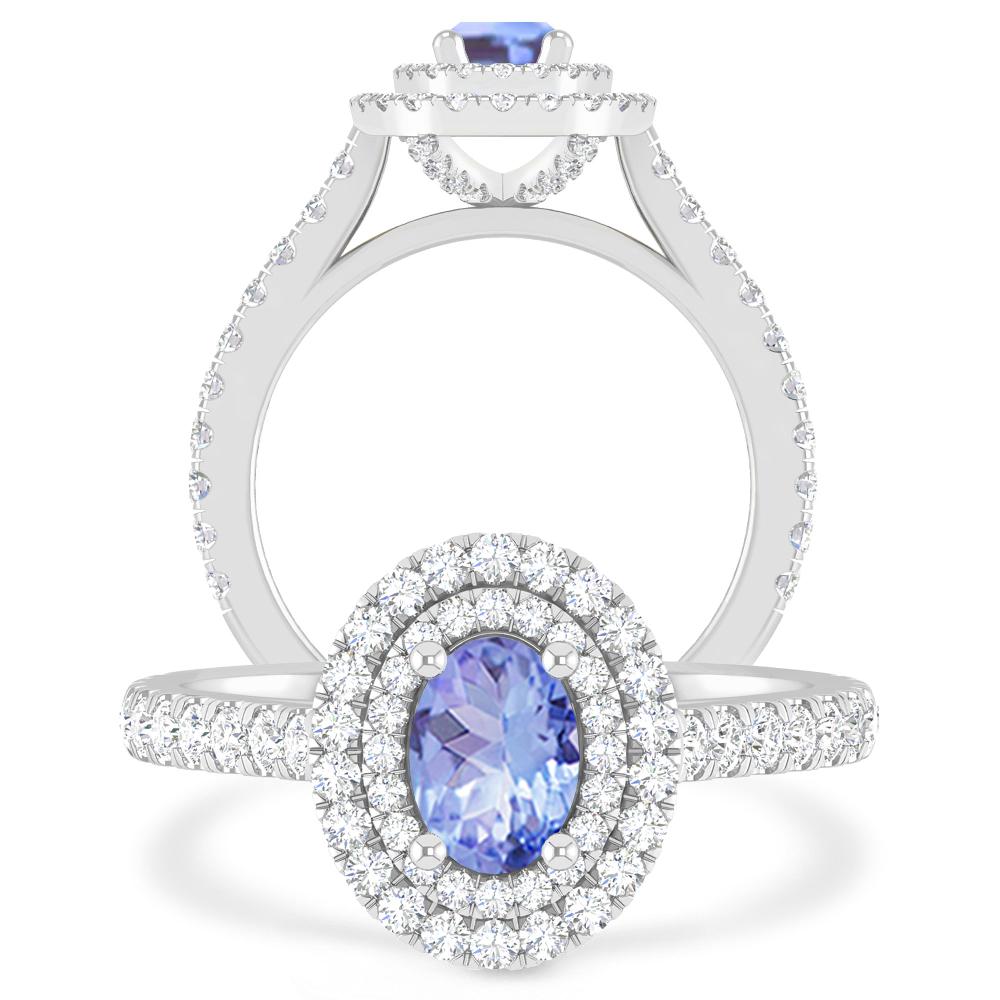 White Gold - Tanzanite