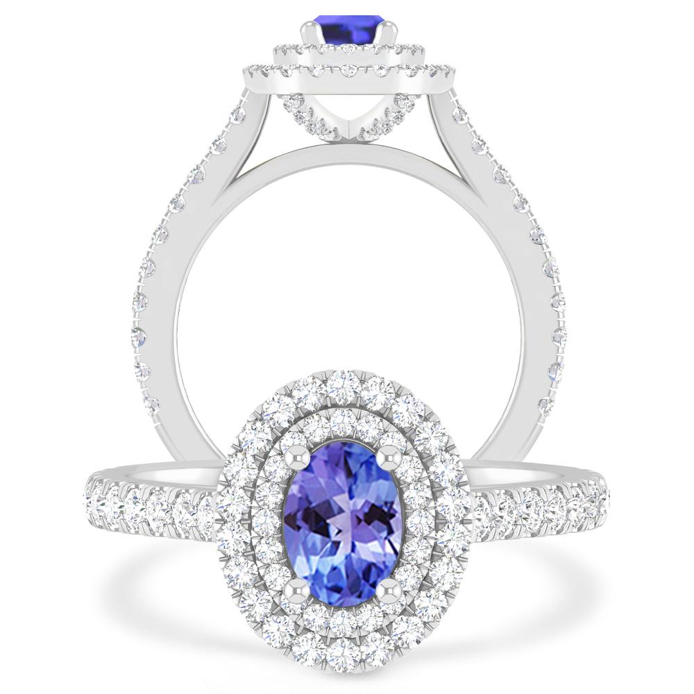 White Gold - Tanzanite