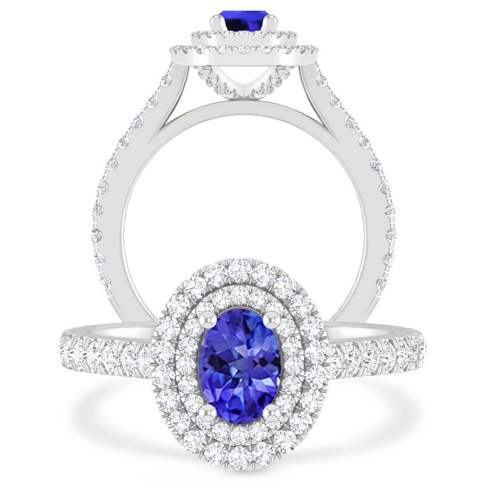 White Gold - Tanzanite