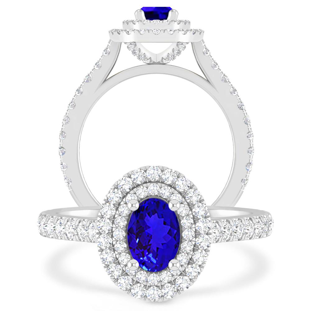 White Gold - Tanzanite