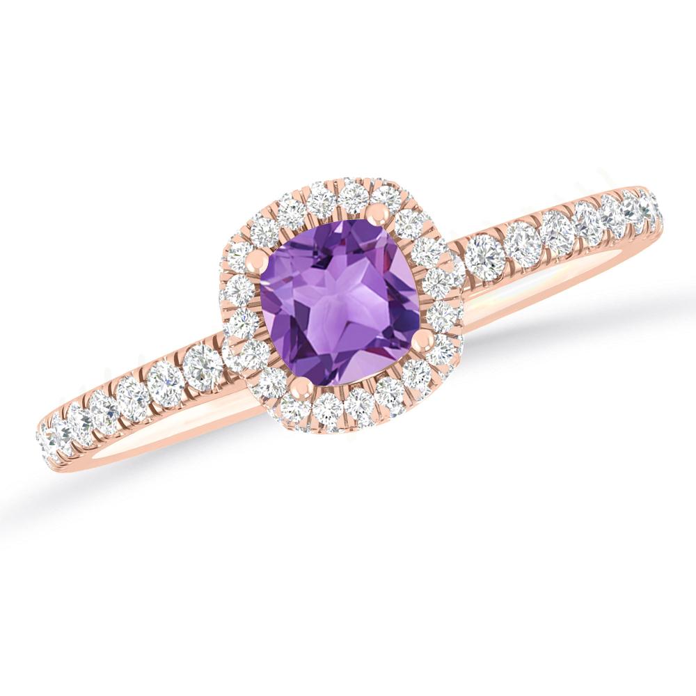 Rose Gold - Amethyst