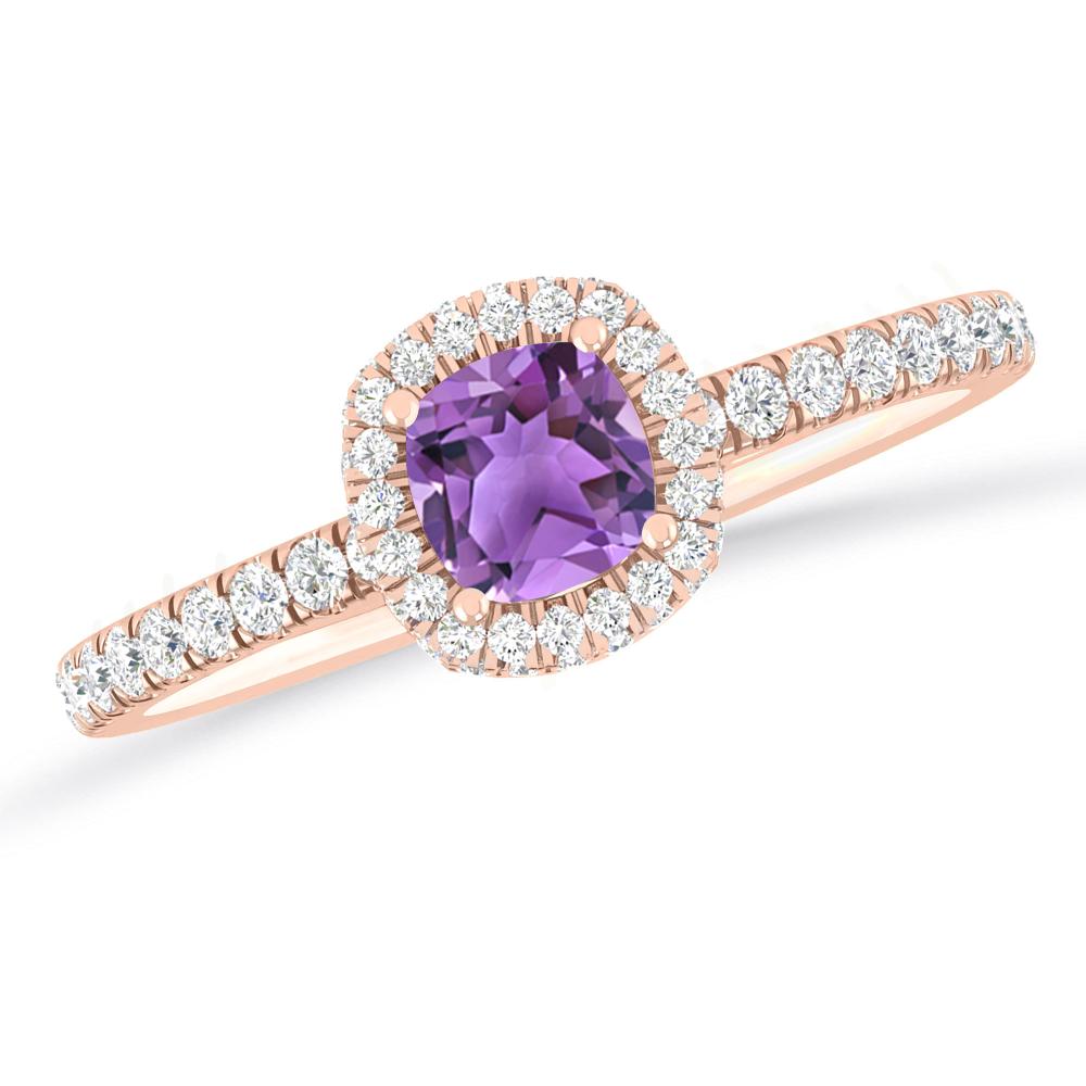 Rose Gold - Amethyst