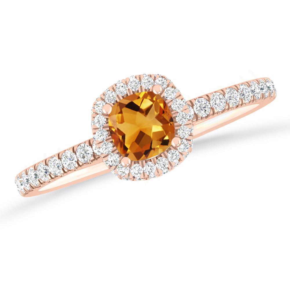 Rose Gold - Citrine