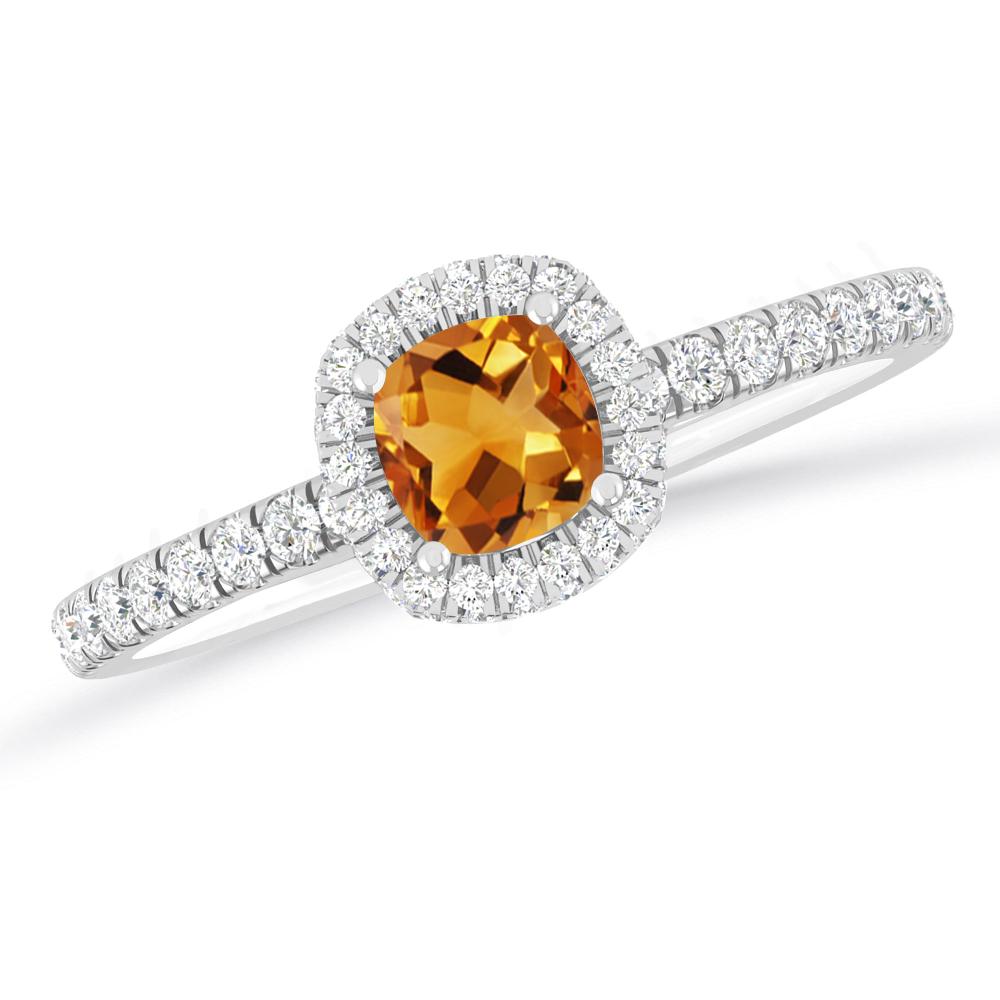 White Gold - Citrine