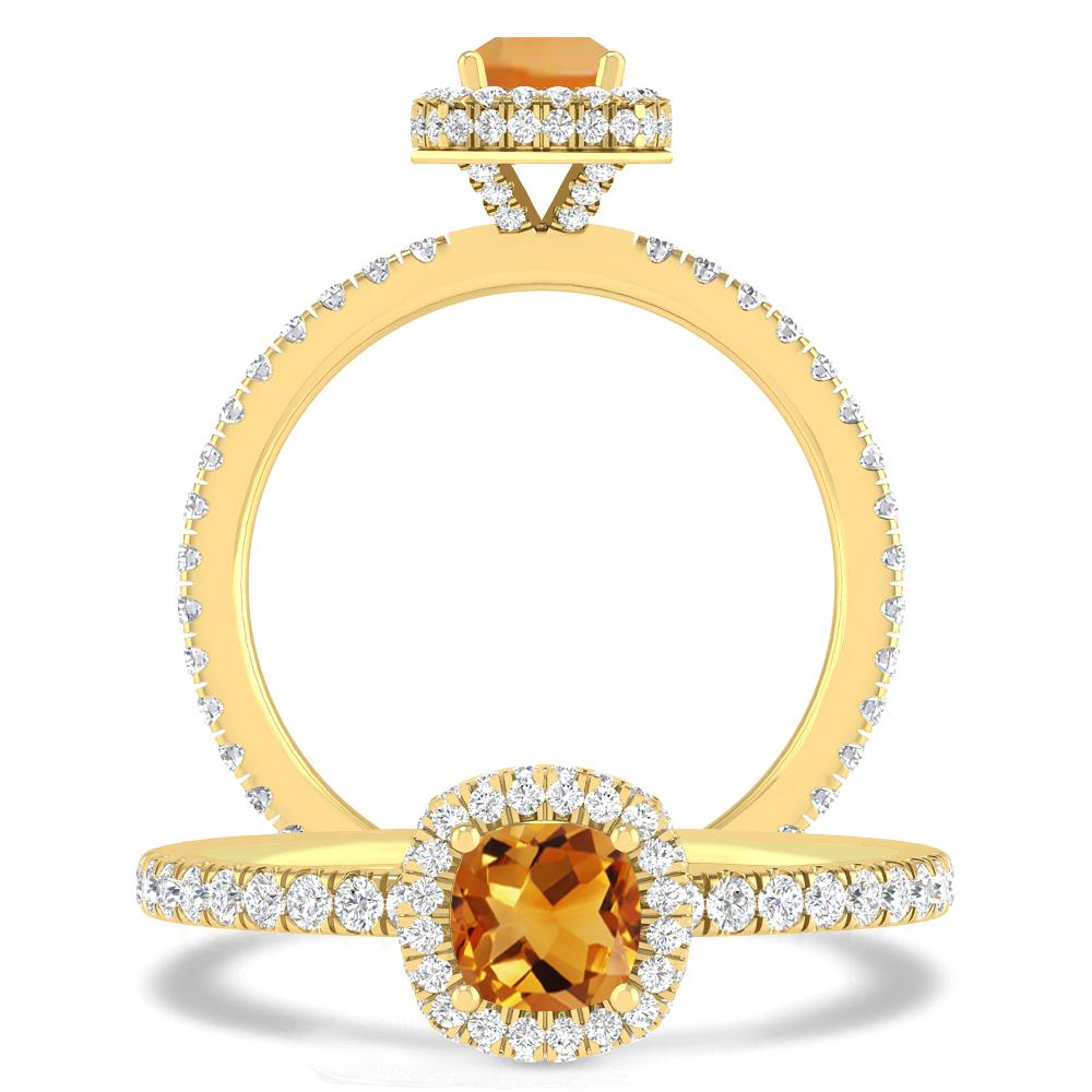 Yellow Gold - Citrine