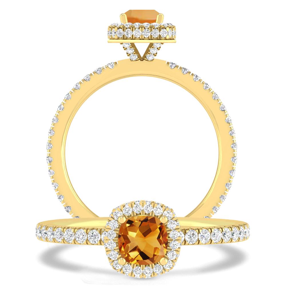 Yellow Gold - Citrine