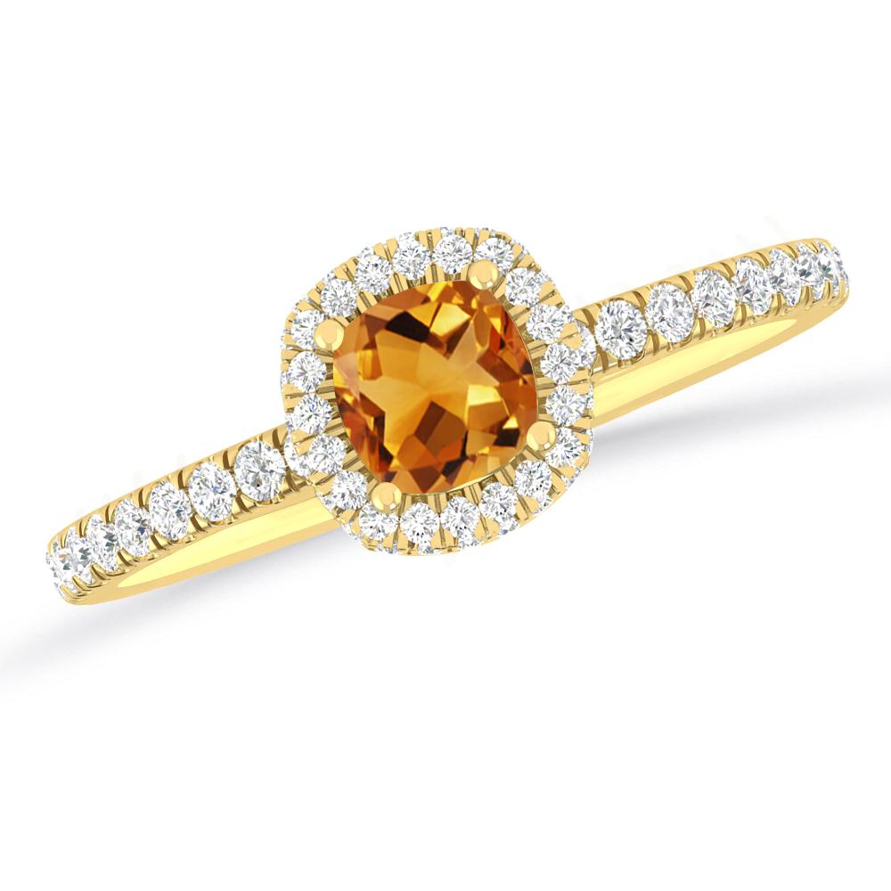 Yellow Gold - Citrine