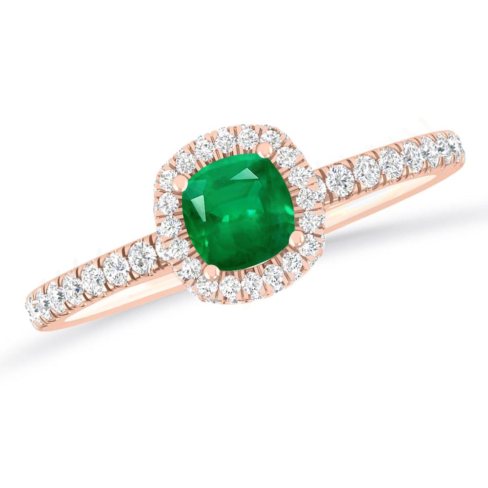 Rose Gold - Emerald