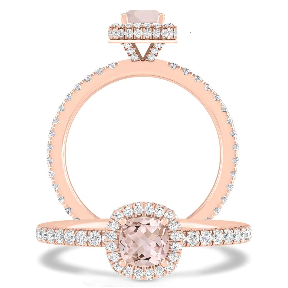 Rose Gold - Morganite